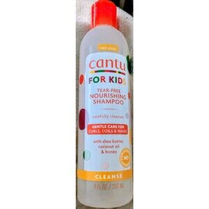 Cantu Care for Kids Tear-Free Nourishing Shampoo 8 oz -Shea Butter & Coconut Oil
